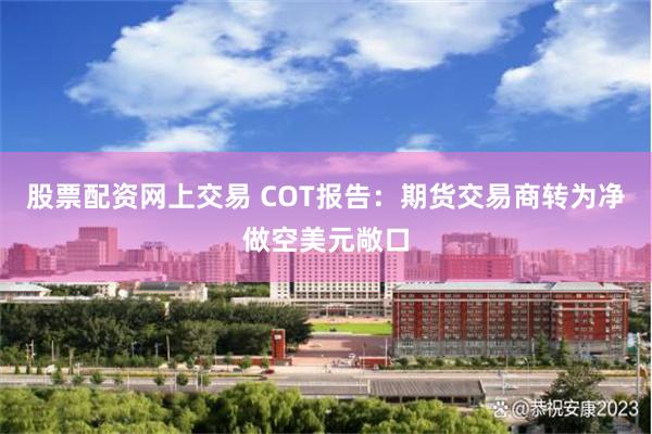 股票配资网上交易 COT报告：期货交易商转为净做空美元敞口