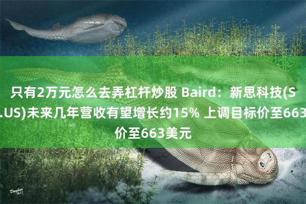 只有2万元怎么去弄杠杆炒股 Baird：新思科技(SNPS.US)未来几年营收有望增长约15% 上调目标价至663美元