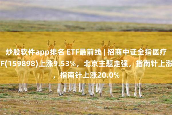 炒股软件app排名 ETF最前线 | 招商中证全指医疗器械ETF(159898)上涨9.53%，北京主题走强，指南针上涨20.0%